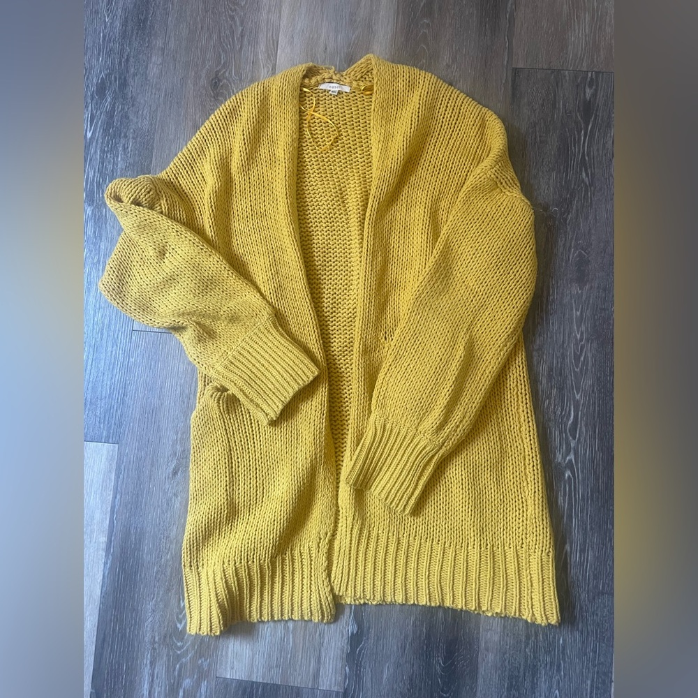 Yellow Easel Sweater